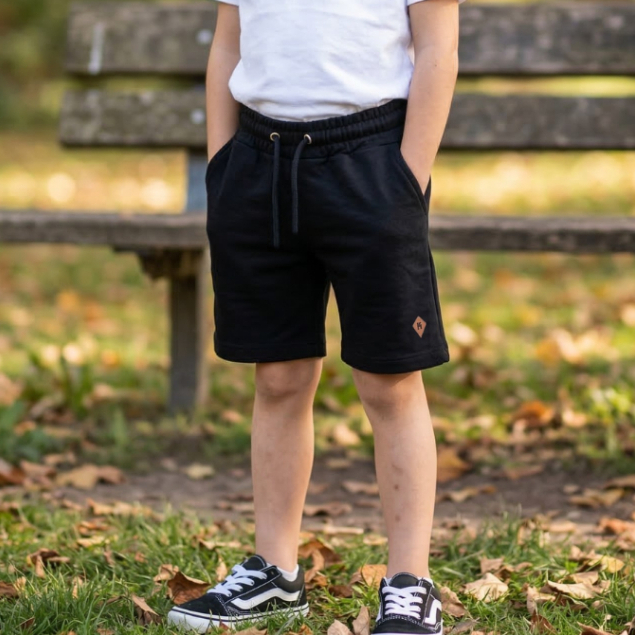 Infantil Bermuda Moletom Infantil Menino Bermuda Moletom Infantil Menino Premium (6 a 12 Anos) - Conforto e Estilo