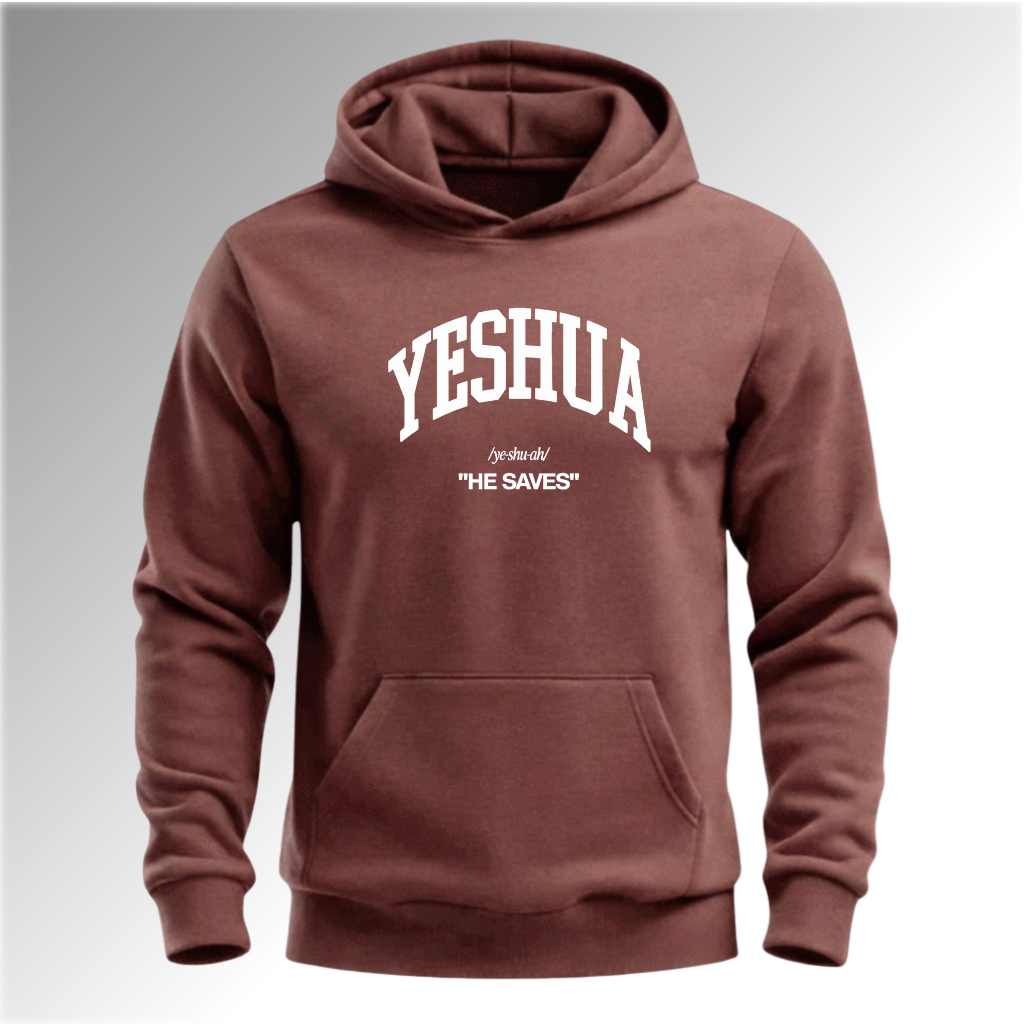 Moletom Canguru Yeshua Moda Evangélica Unissex 100% Algodão Promoção