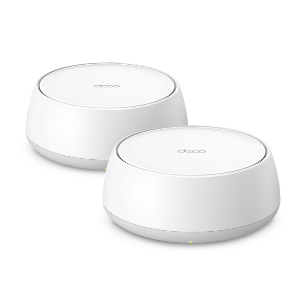 Kit de Roteador Deco BE22(2unid.) Dual Band BE3600 Sistema Mesh Wi-Fi 7, 150 dispositivos TP-Link