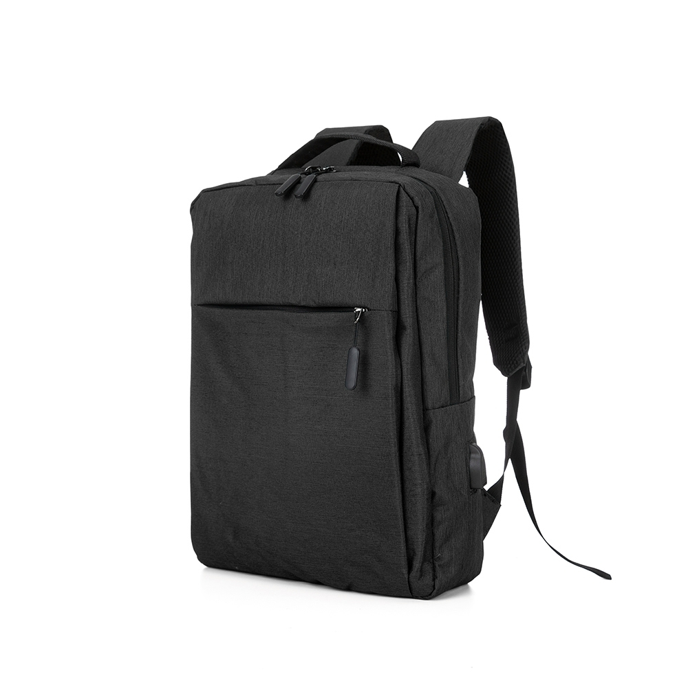 Mochila Notebook 15.6 USB 20L Nylon Resistente com 3 Compartimentos Mochila Executiva Faculdade Trabalho Viagem