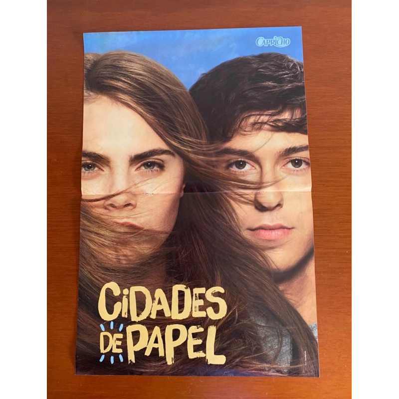 pôster revista capricho cidades de papel
