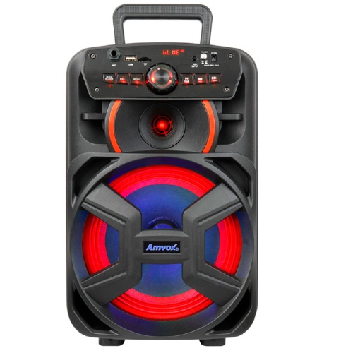 Amvox ACA 221 Gigante II - Caixa de Som Portátil com Bluetooth, TWS e LED Decorativo