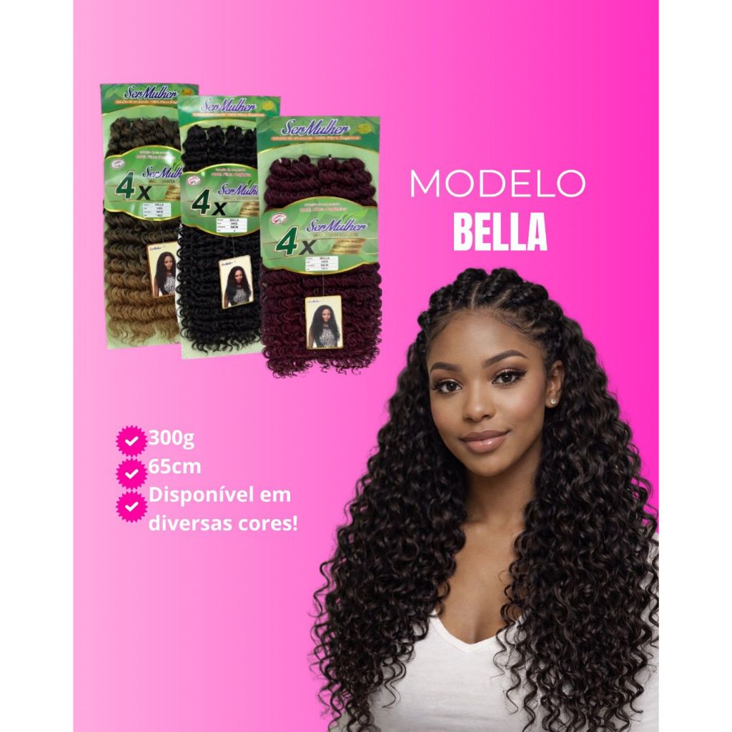 Cabelo para Crochet Braids Bella Ser Mulher