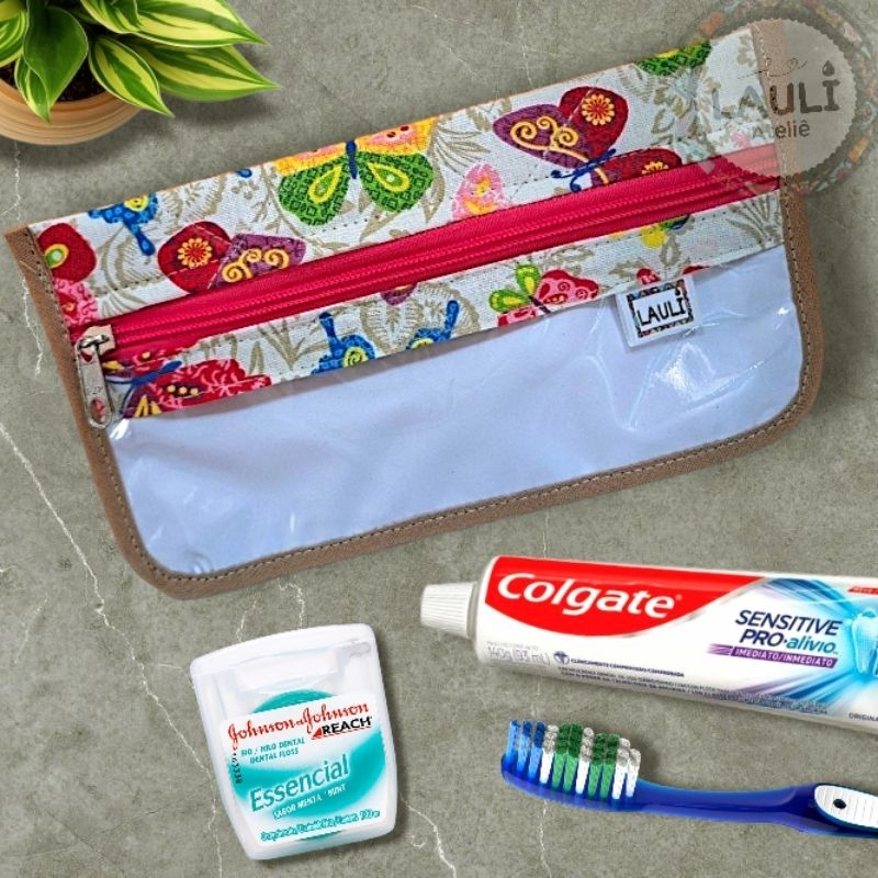 Estojo de higiene bucal simples