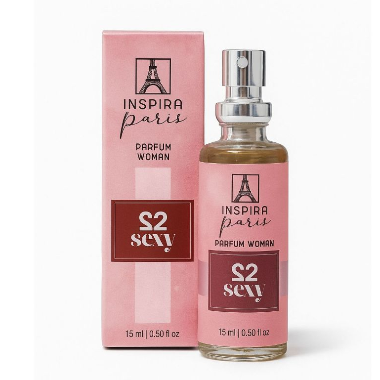 Perfume S2 Sexy Feminino 15ml Inspiração de Perfume 212 Sexy | Sedutor e Marcante Alta Fixação