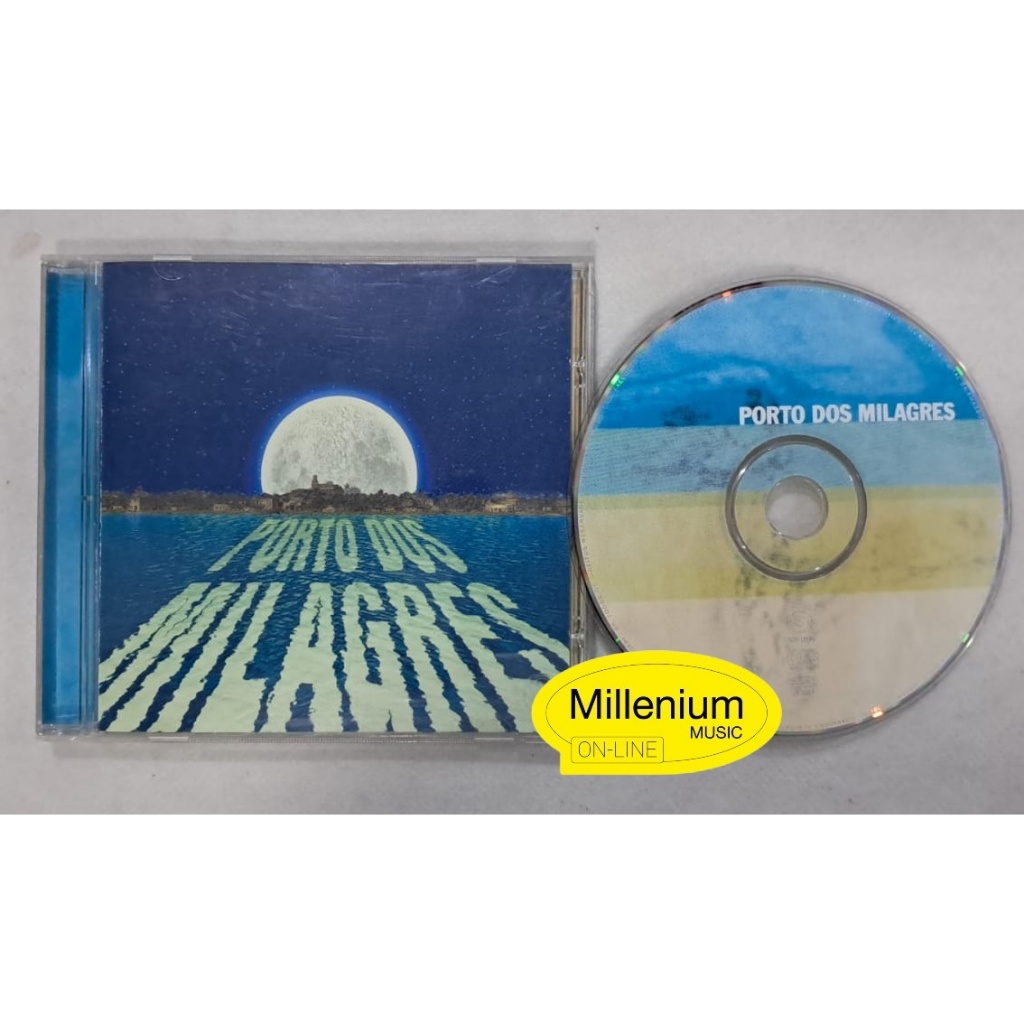 CD Porto Dos Milagres Volume 1 Trilha Sonora Da Novela 2001 Original Gravadora Colecionador Ótimo Estado