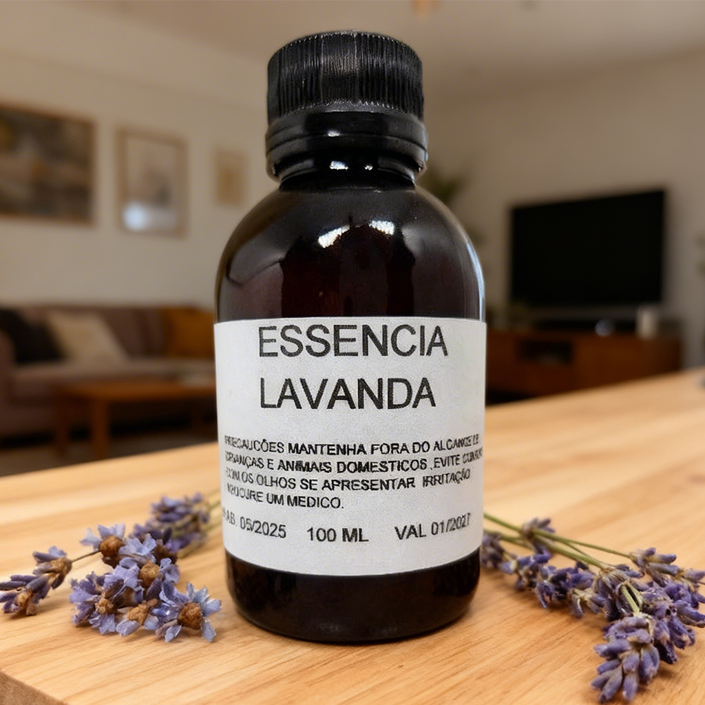 Essência Lavanda a Base Água 100ml Para Aromatizador e Umidificador