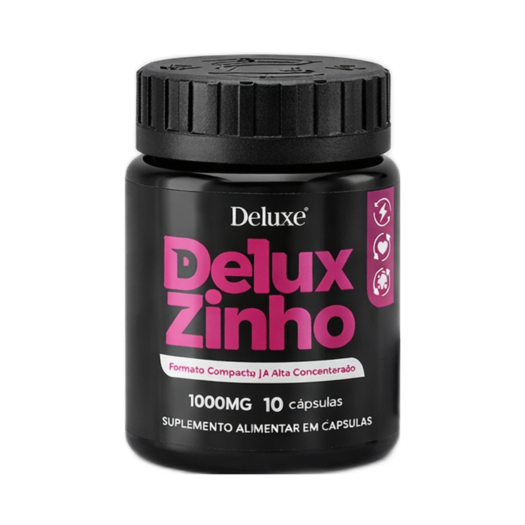 Deluxzinho 10 Capsulas Vitamínico Preto E Rosa