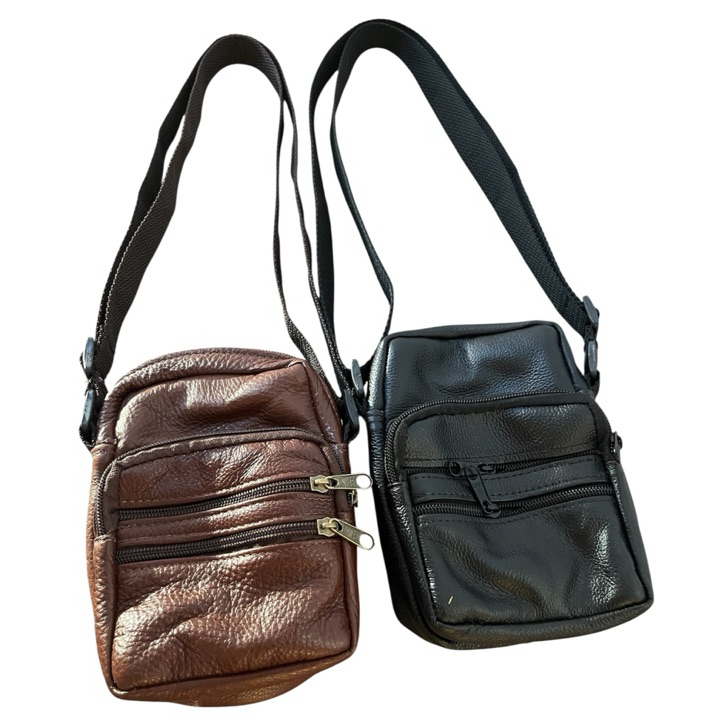 Bolsa Tiracolo em Couro legítimo