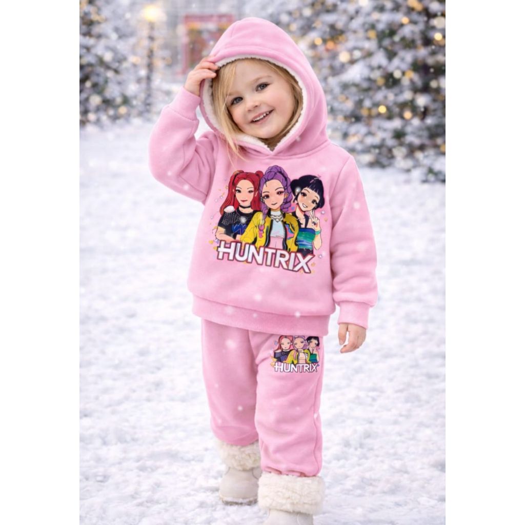 Conjunto Moletom infantil Menina Moleton de frio infantil