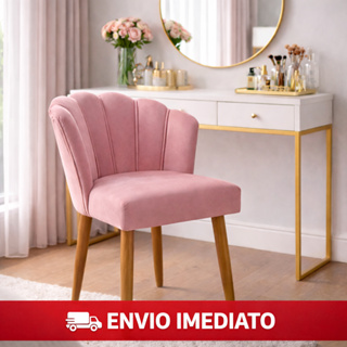 Cadeira para Penteadeira Quarto de Menina Maquiagem Pétala em Oferta na Shopee