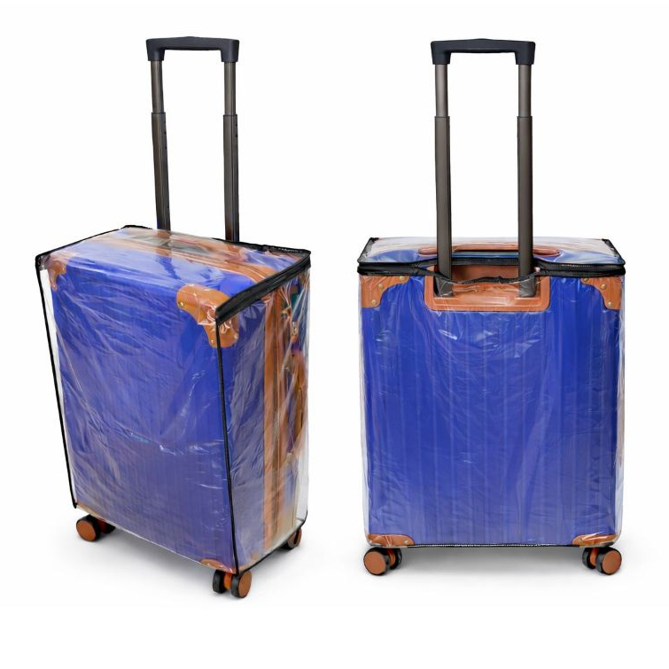 Imagem Capa Para Mala de Viagem Tamanho 10kg - Transparente Protege Arranhão Risco Água