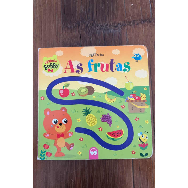 Livro As frutas - Ursinho Bobby