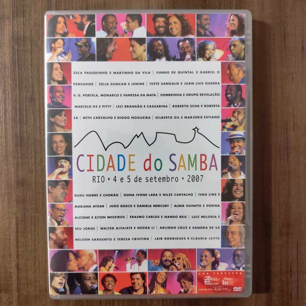 DVD Vários Artistas - Cidade Do Samba