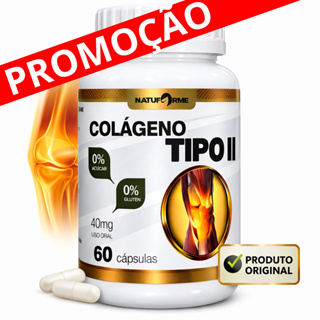 Colágeno Tipo 2 Não Desnaturado Puro Original Suplemento Alimentar 60 Cápsulas - ENVIO RÁPIDO em Oferta na Shopee