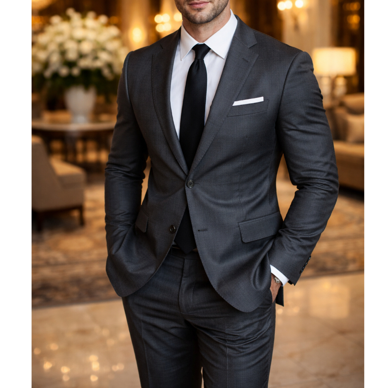 Terno Slim Masculino Elegante Paletó + Calça oxford ( Varias Cores + Envio imediato ) +barato!! em Oferta na Shopee