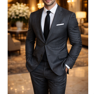 Terno Slim Masculino Elegante Paletó + Calça oxford ( Varias Cores + Envio imediato ) +barato!! em Oferta na Shopee