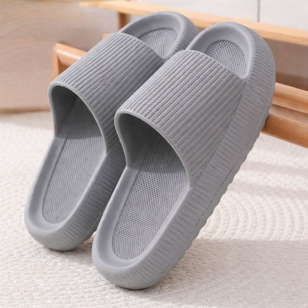 Chinelo nuvem sandália slide ortopédico Confortável com secagem rápida