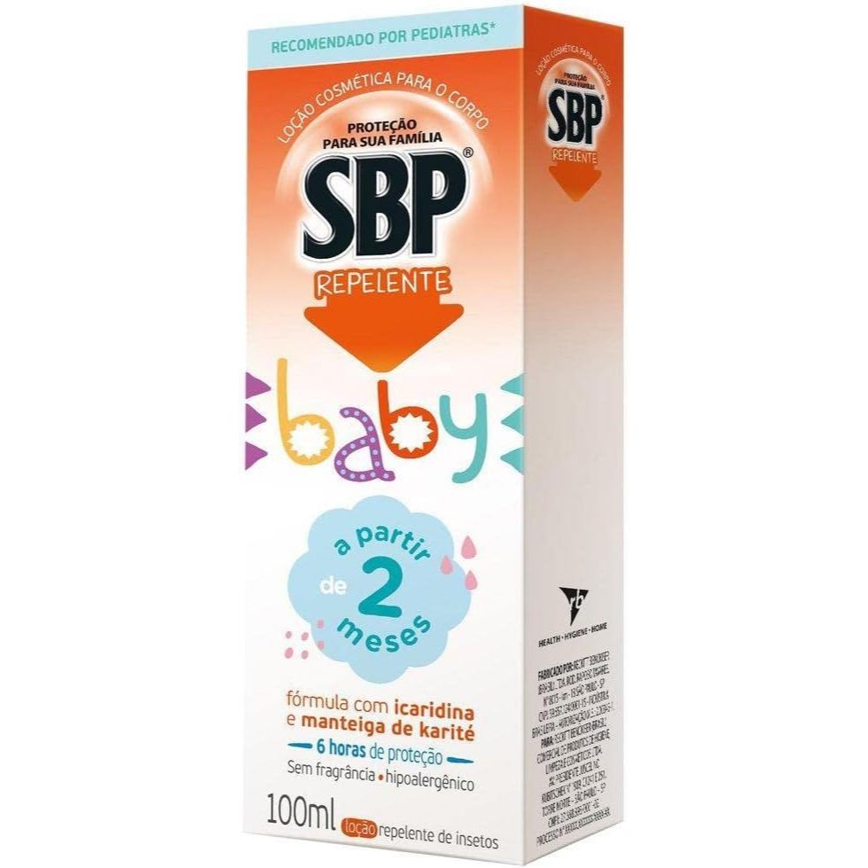 Repelente para Bebê SBP Baby Loção Corporal com Icaridina 100ml