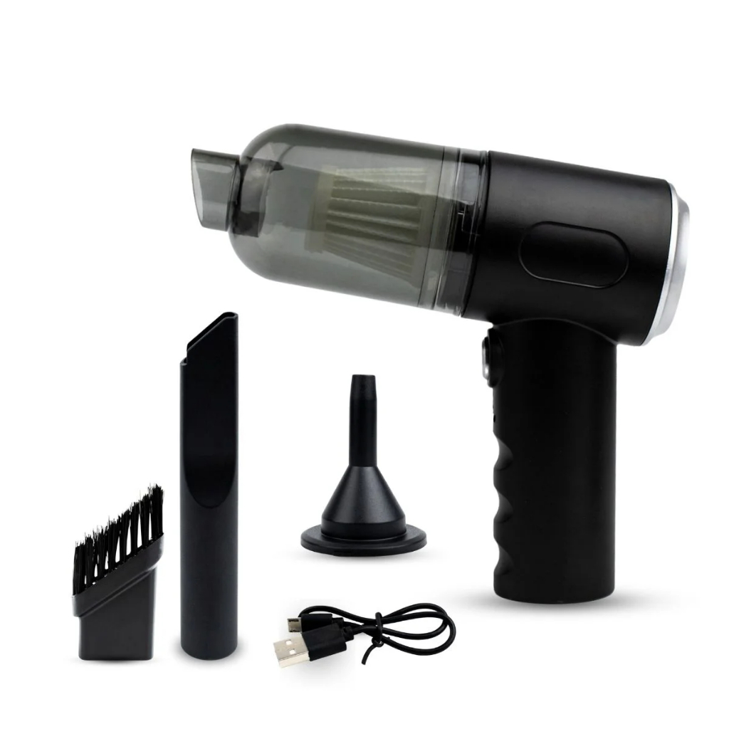 Mini Aspirador Pó Usb 3 Em 1 Portátil Para Carro Casa Limpeza Doméstica Multifuncional Recarregável