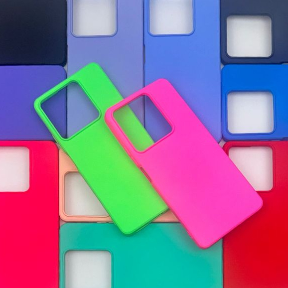 Capa Case para Xiaomi Redmi Note 13 (5G) Silicone Interior Aveludado Macia TPU Premium