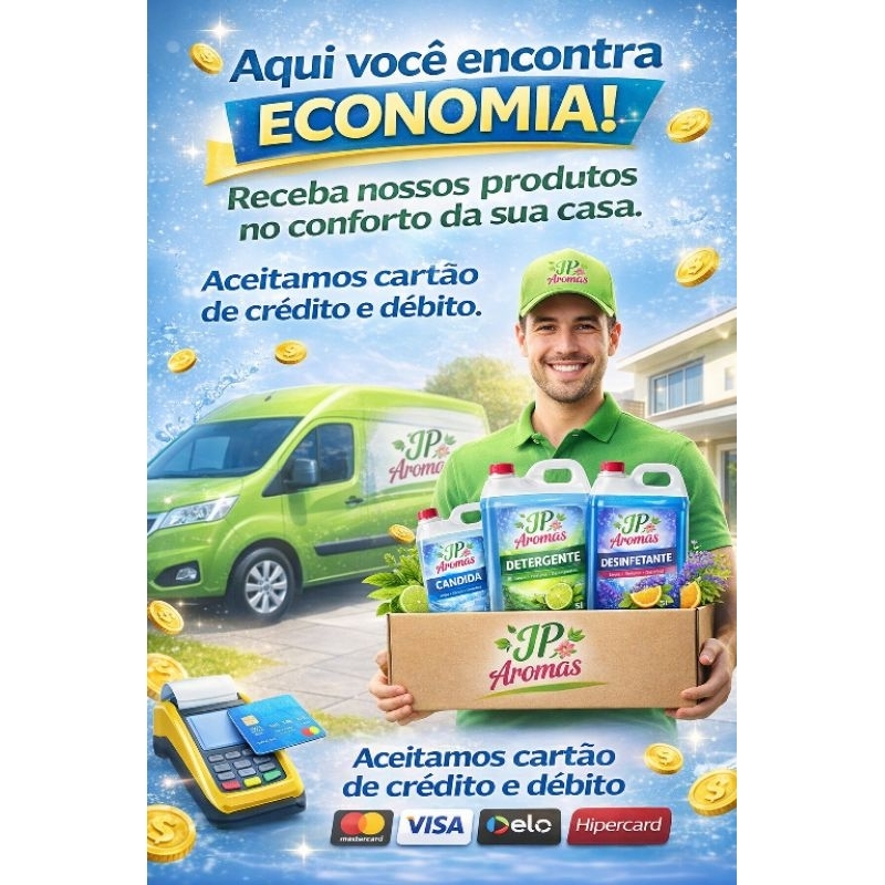 kit produtos de limpeza.