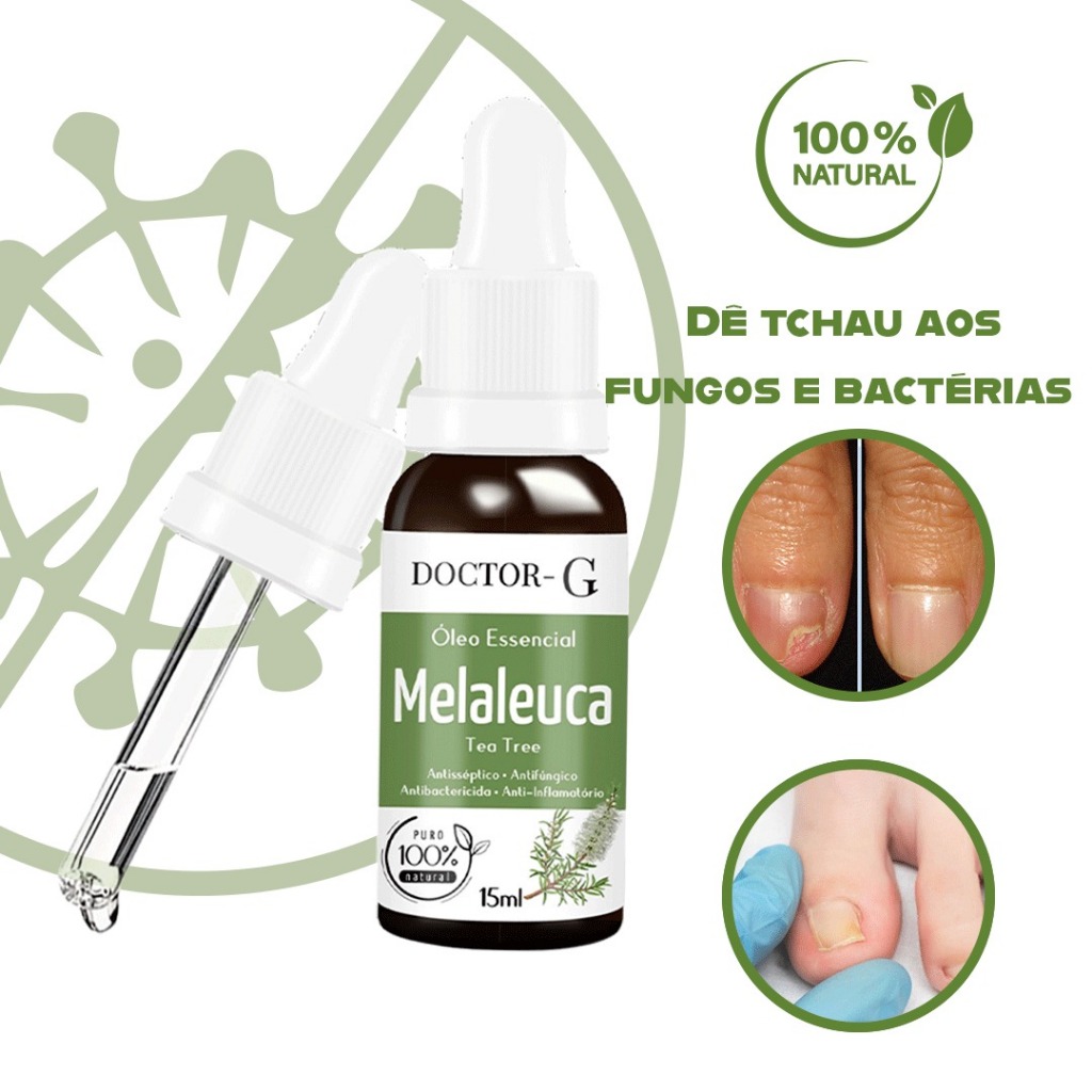 Oleo Essencial Melaleuca 100% Puro Australiano Tea Tree 15ML- DOCTOR-G