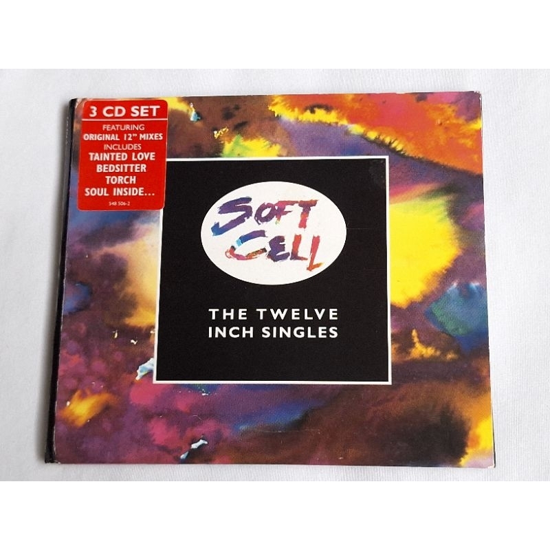 3 cd set soft cell the twelve inch singles importado raridade triplo