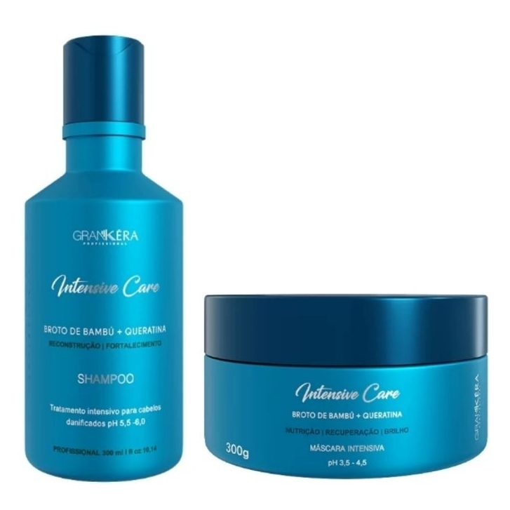 Kit Intensive Care Bambu GRANKERA SHAMPOO E MÁSCARA