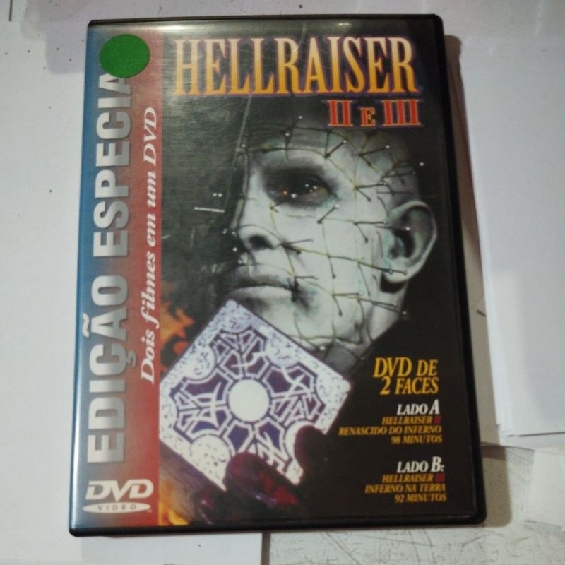 Dvd Hellraiser II & III - Legendado - Original