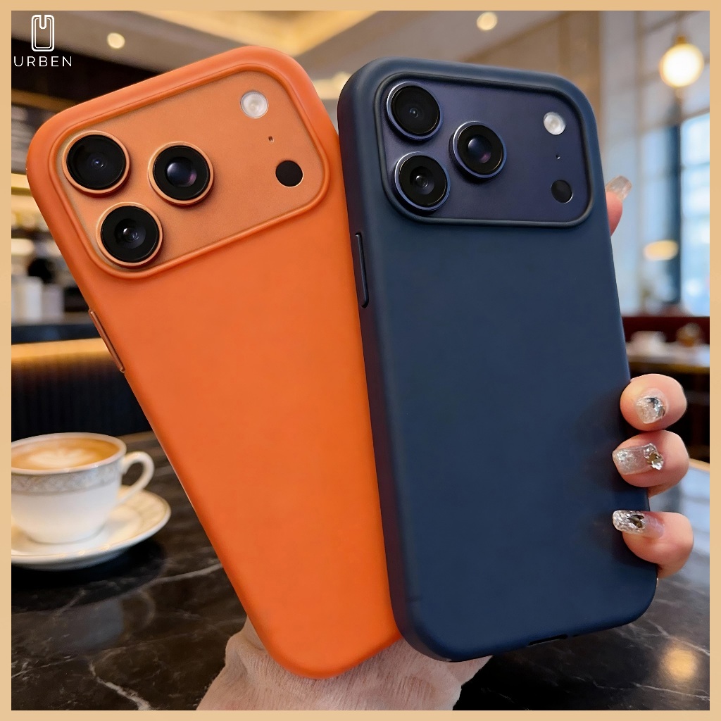 Capa de Couro com Anel Magnético MagSafe + Película Lente Forro AveludadoiPhone 17 Pro Max AIR em Oferta na Shopee