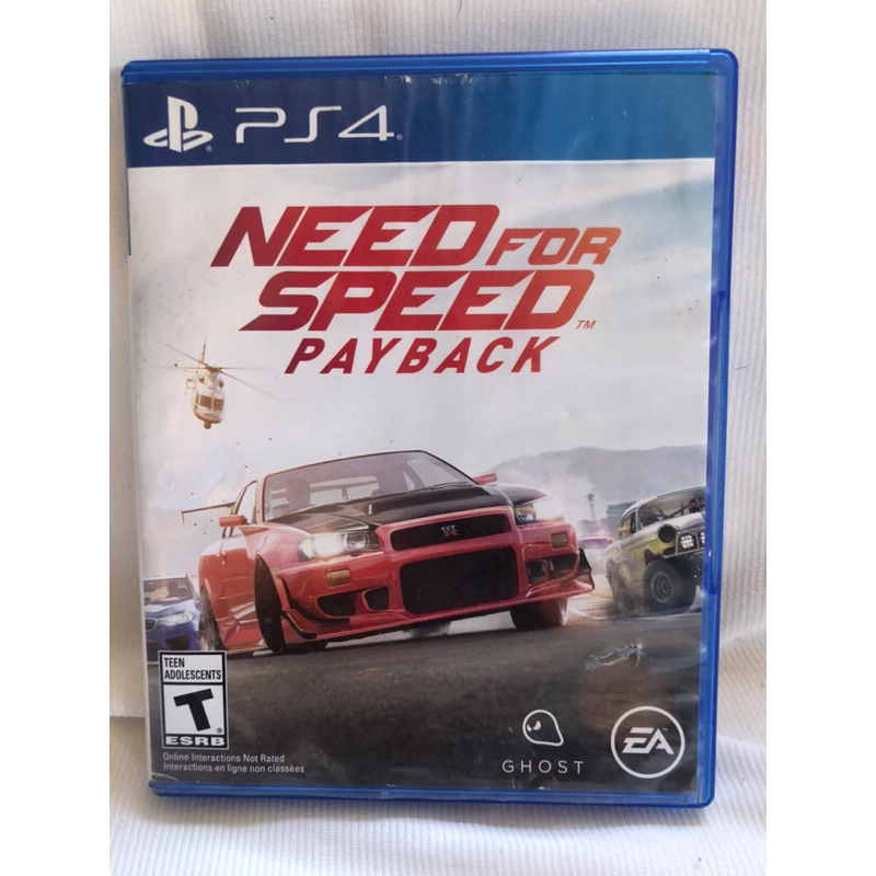 NEED FOR SPEED PAYBACK - PS4 (Mídia física)