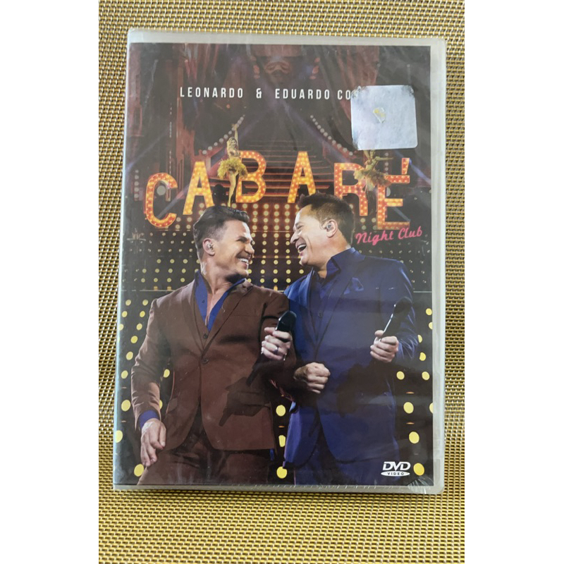 DVD Cabaré Leonardo e Eduardo Costa LACRADO