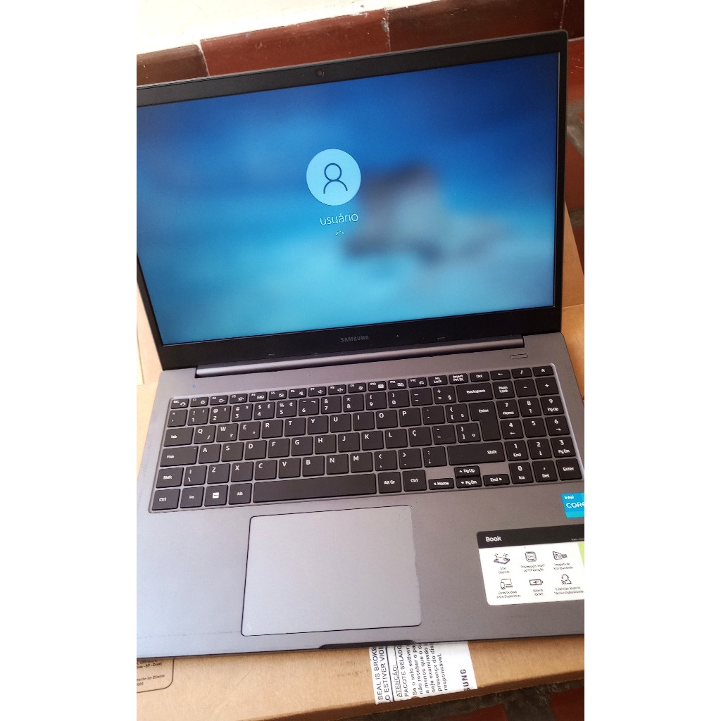 notebook samsung 550xda-kv1 SSD 1TB 15" (usado)