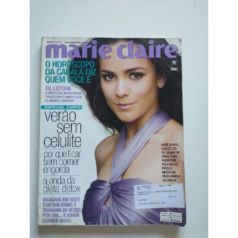 Revista Marie claire( ler descrição)