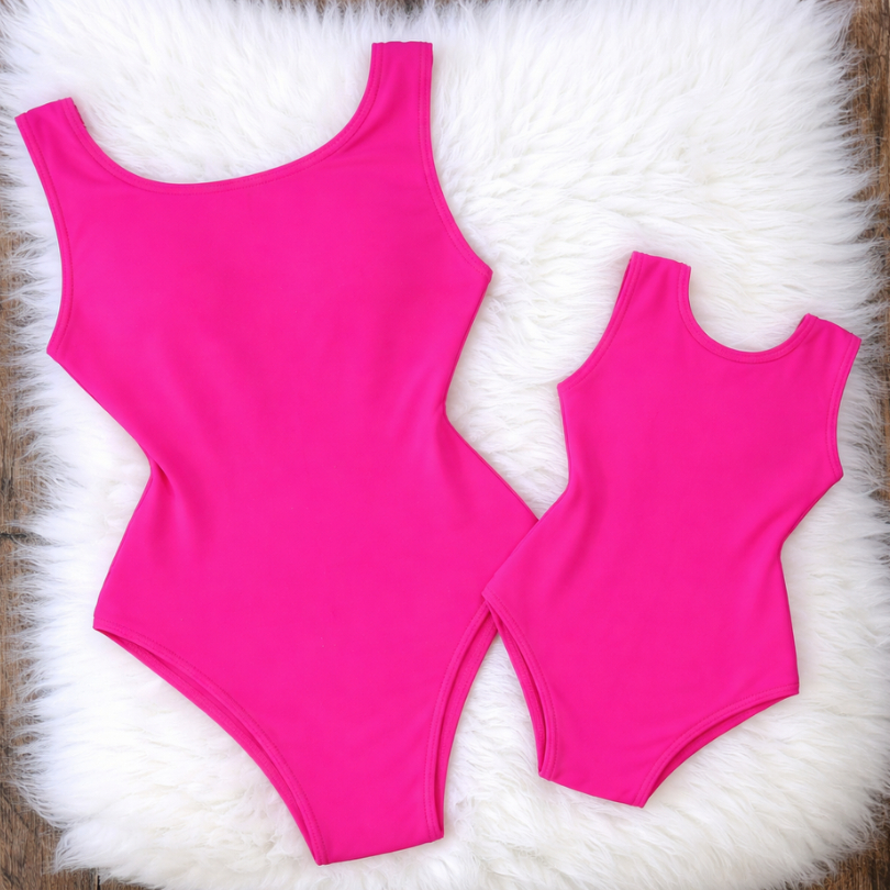 Kit SUNSET Maiô Mãe e Filha | Moda praia Feminina Infantil e Adulto | Biquíni em Suplex