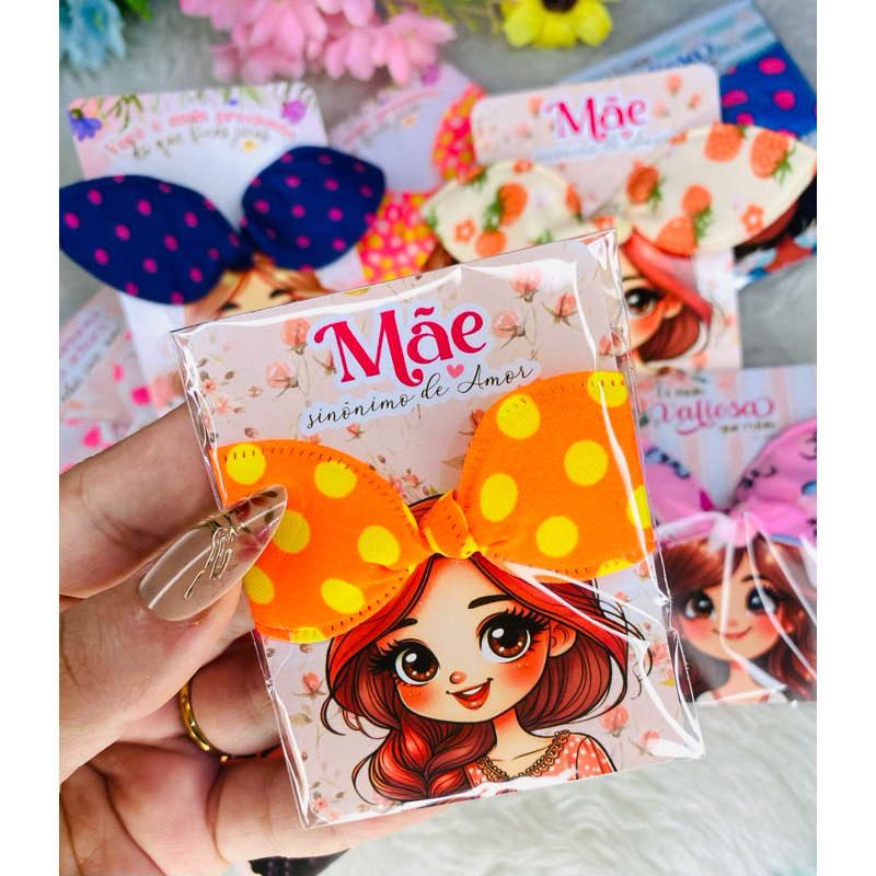 10/20 mimos xuxinha dia das mães tag embaladas para cliente comércio autoestima clinicas estética fofa personalizado