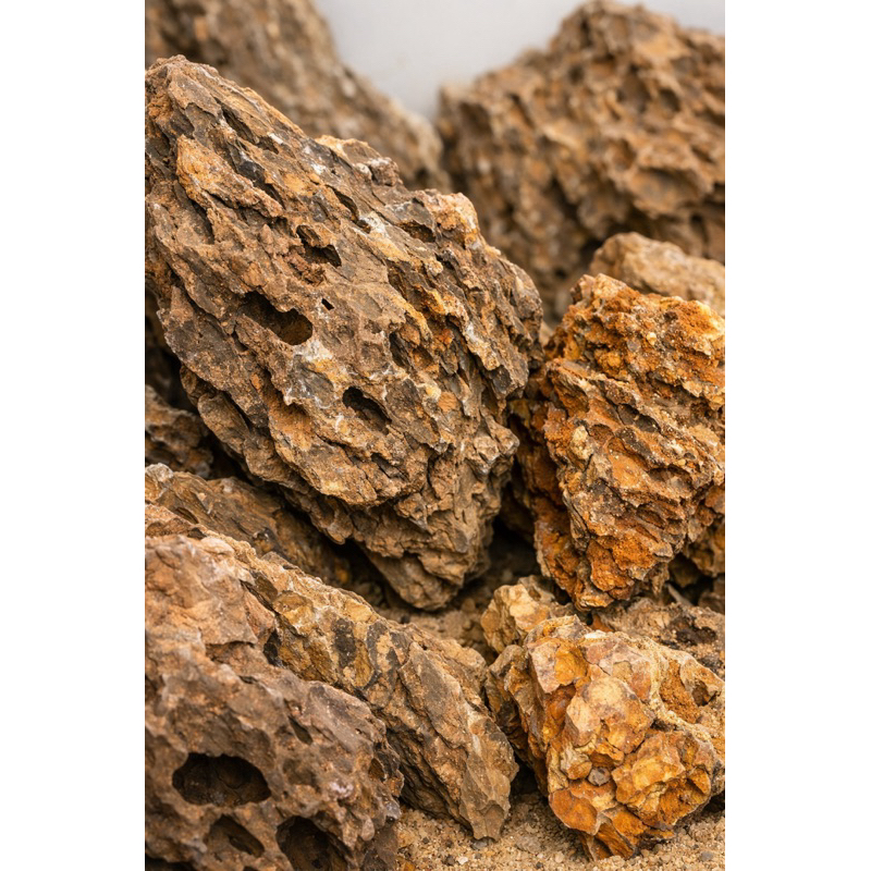 Rocha Dragon Stone Aquarios Água Doce 1kg- Não Altera Ph