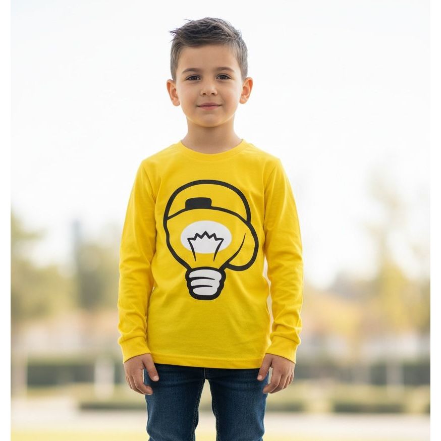 camiseta infantil do leozin manga longa