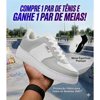 Tênis Masculino Casual Lançamento Leve e Estiloso 34-43 + brinde em Oferta na Shopee