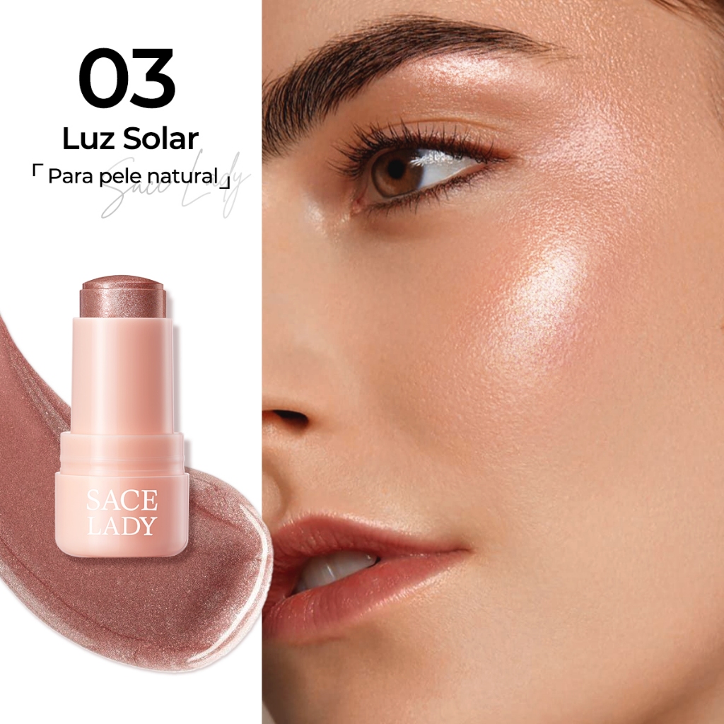 Bastão Iluminador SACE LADY – Toque Frio e Brilho Radiante para a Pele · foto 2