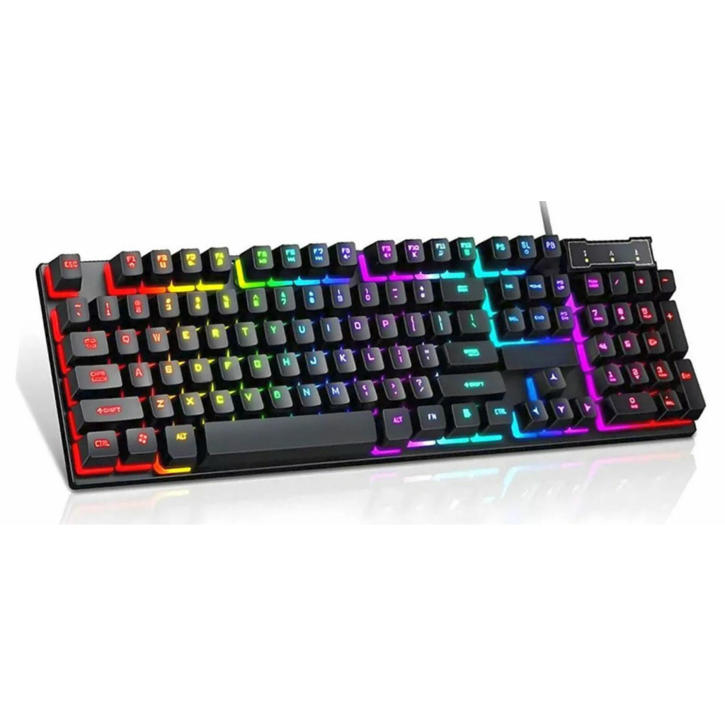 Kit Lote 3/5/9 Unidades de Teclado para computador com Fio Usb e Bluetooth Home Office Escola e Trabalho HP/Dell/Logitec