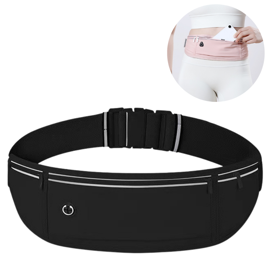 Pochete Fit Slim Corrida Academia Porta Celular Impermeável em Oferta na Shopee