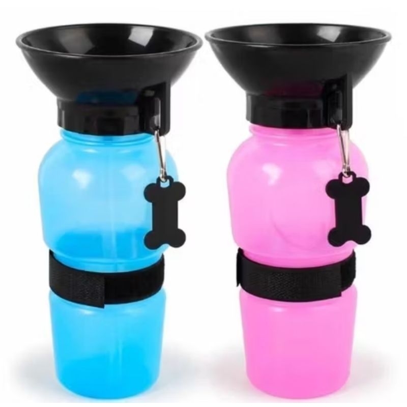 Bebedouro Portátil Garrafa de Agua Acquadog Dog para Cachorro e Gato Passeio Viagem Pet Premium