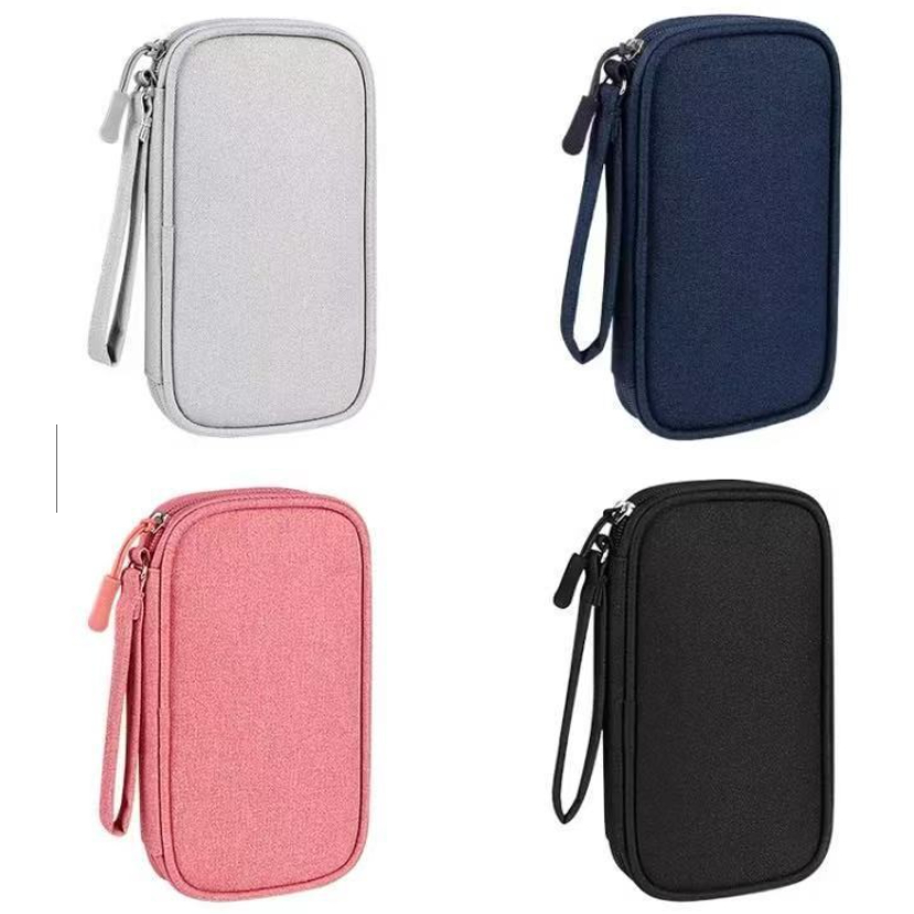 Organizador de cabos necessaire de cabos e de Produtos Digitais Portáteis USB power bank pen drive