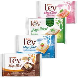 Magic Toast Torradas Kit 4 Sabores Cacau Integral Peru e Light em Oferta na Shopee