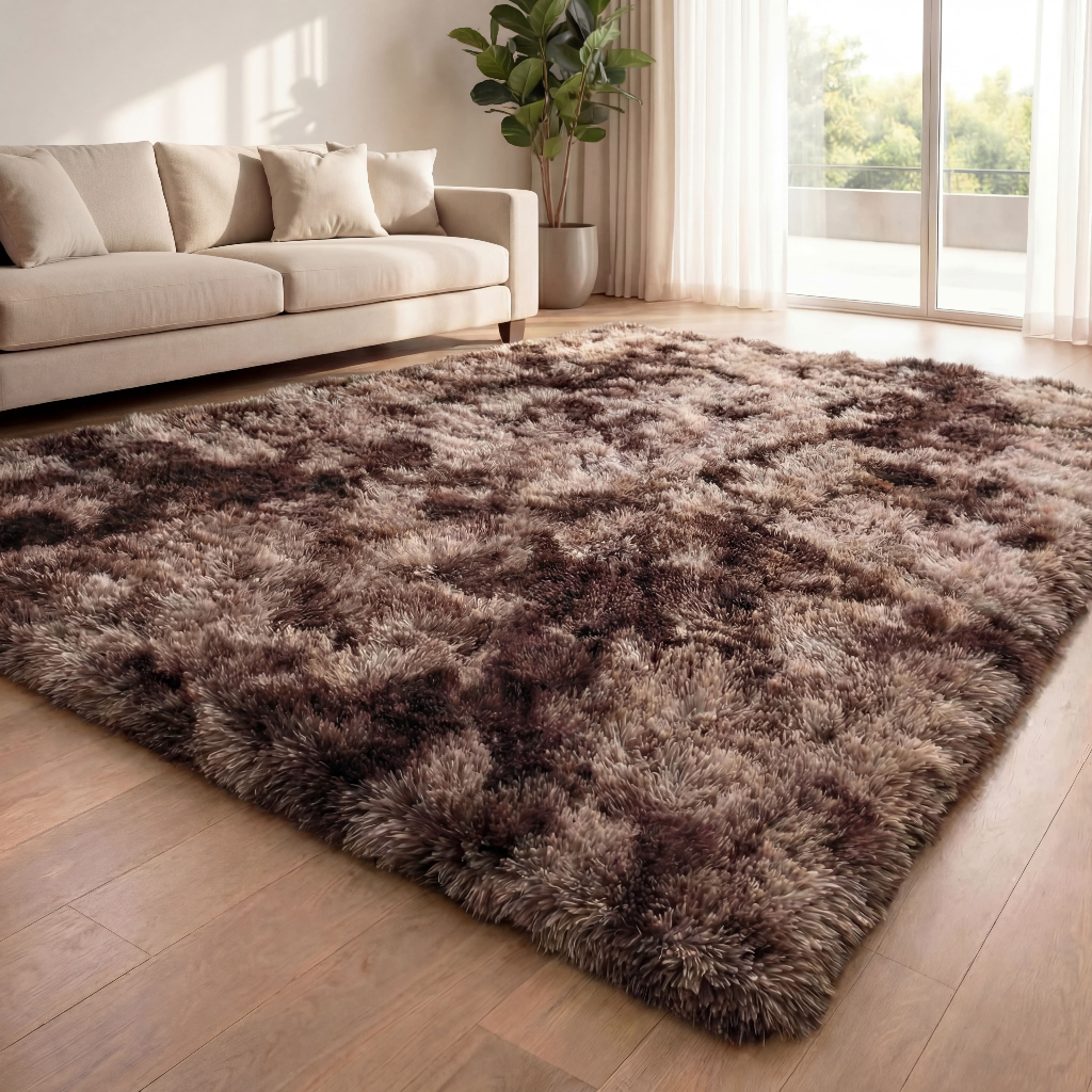 Tapete Peludo 3,00 x 2,00 Grande Felpudo Para Sala e Quarto