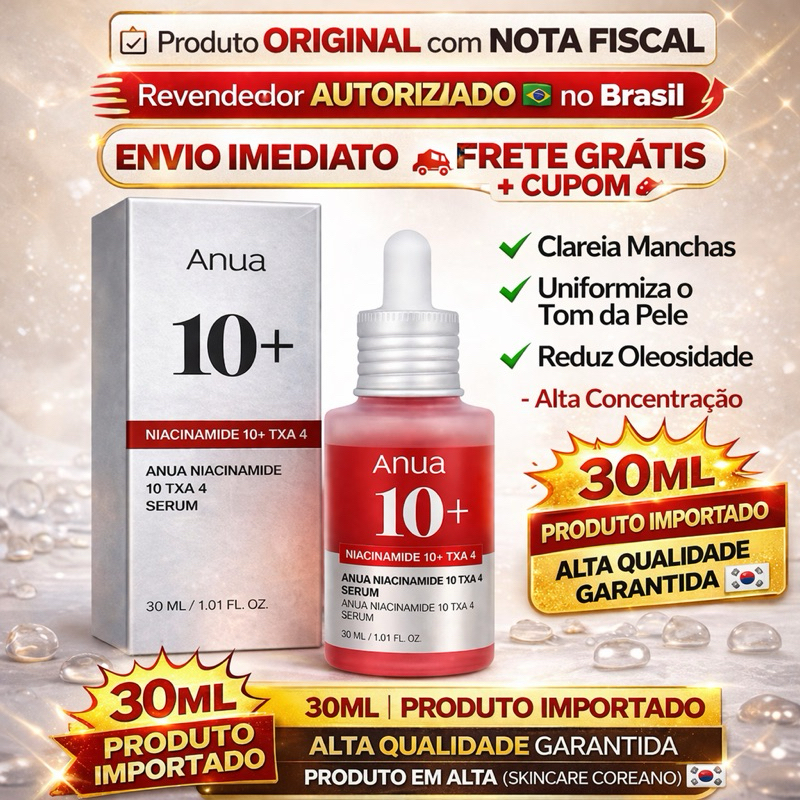Anua Niacinamida 10+ TXA 4% Sérum, 30 ml (1,01 fl oz)original