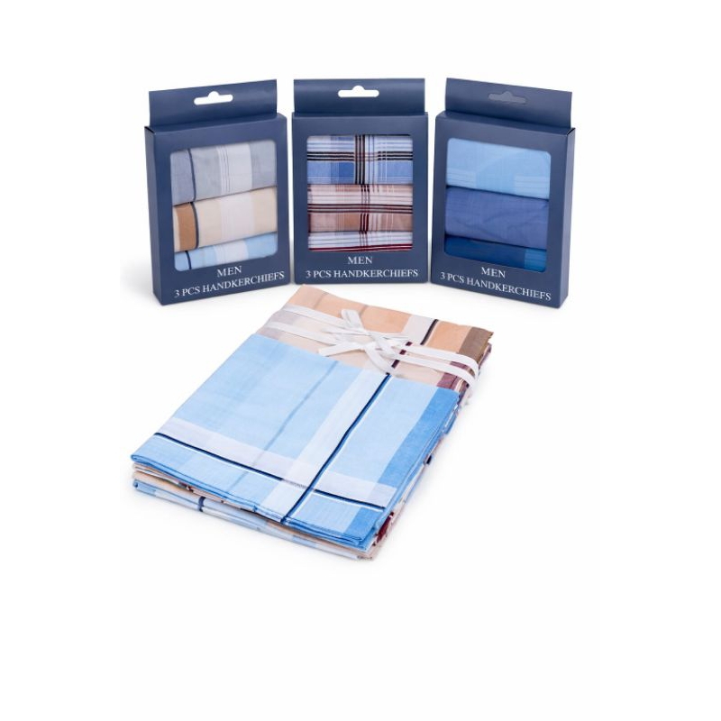 Lenços Masculinos de bolço kit com 3 unidades 39x39cm de tecido para terno diversos modelos