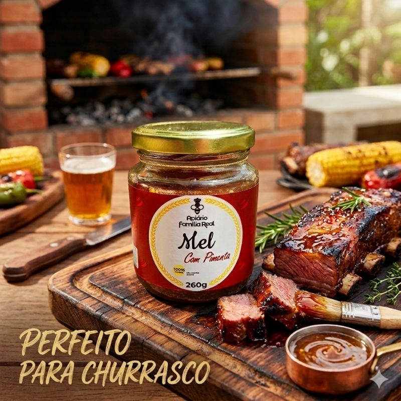 Mel Picante Goumert Molho Agridoce Natural Perfeito para carnes,queijos, Hambúrguer 🍔 Saladas